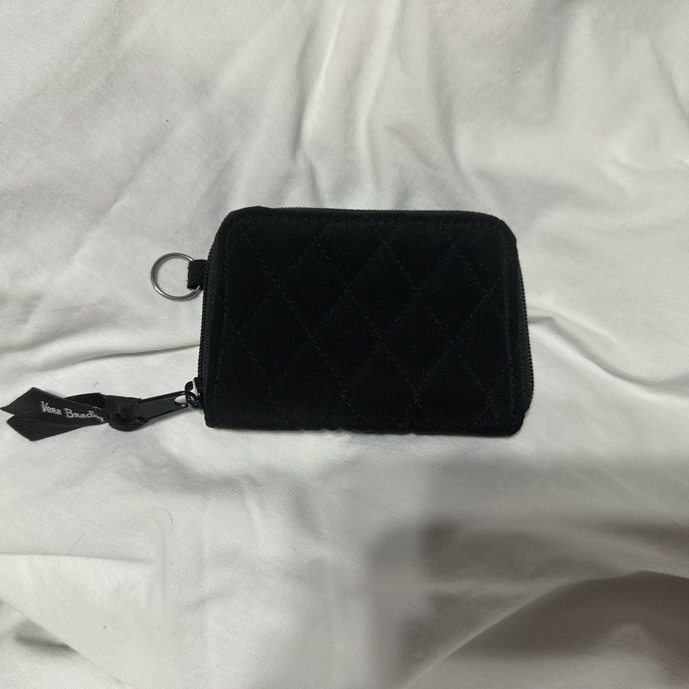 Vera Bradley Black Quilted Wallet